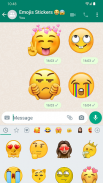 Stickers de Emojis Animados en 3D WAStickerApps screenshot 0