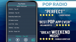 Pop Radio Favorites screenshot 1