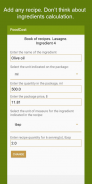 Homemade food cost calculator: plan family budget screenshot 8