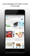 Web Browser for Android screenshot 4