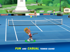 Mini Tennis: Perfect Smash screenshot 1