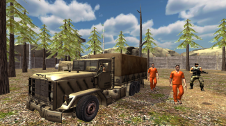 Us Army Prisoner Transport : Criminal Transport 3D screenshot 1