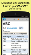 Acronyms and Abbreviations screenshot 0