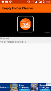 Empty Folder Cleaner / Remover screenshot 1