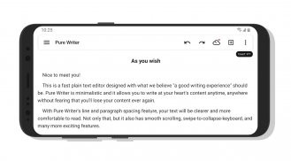 Pure Writer - Never Lose Content Editor & Markdown screenshot 3