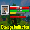 Damage Indicator Addon for Minecraft PE