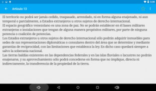 Constitución de Venezuela screenshot 7