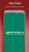 WhazAppGo - Chat & Save Status screenshot 4