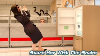 Scare Scil evil Teacher 3D: effrayants effrayants screenshot 1