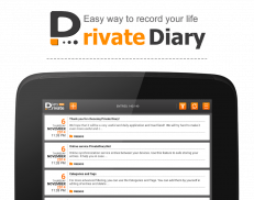Private DIARY Pro - Personal journal screenshot 8
