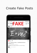 Fake Insta - Fake Chat And Posts screenshot 0