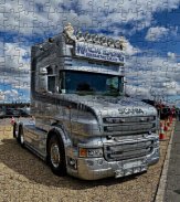 Jigsaw puzzle Scania Trucks screenshot 1