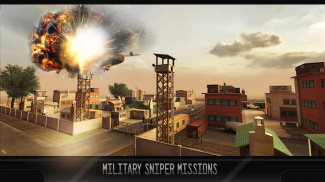 Black Commando Sniper Gun 3D screenshot 5