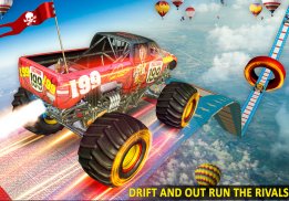 Ramp Monster Truck Stunts:New Racing Games screenshot 2