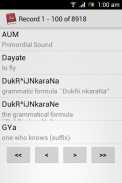 Sanskrit Dictionary screenshot 1
