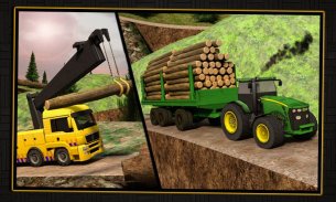 Log Transporter Tractor Crane screenshot 4