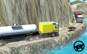 Oil Tanker Truck Sim Games 3D screenshot 2