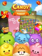 Candy Friends Forest : Match 3 screenshot 15