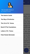 The Works of St. Teresa Avila screenshot 2