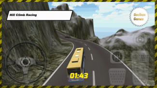 Rocky Hill Climb Racing Bus screenshot 3