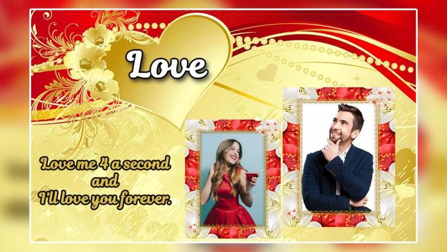 I Love You Dual Photo Frame 1 3 Download Android Apk Aptoide