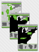 あそんでまなべる アメリカ地図パズル screenshot 11