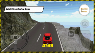 mengemudi mobil merah screenshot 1
