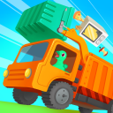 Dinosaur GarbageTruck:for kids Icon