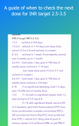 Warfarin Dose Calculator screenshot 5