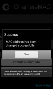 ChameleMAC - Change Wi-Fi MAC screenshot 4