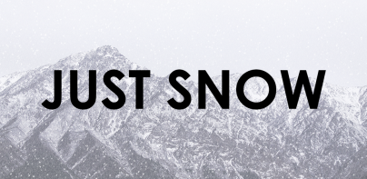 Just Snow – Φωτογραφικά εφέ