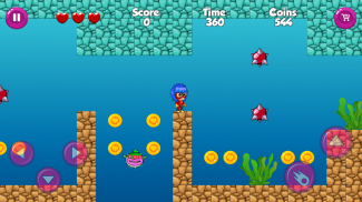 Super Lady Hero Adventure Worl screenshot 4