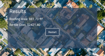 Roofing Cost Calculator screenshot 1