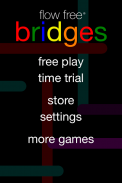 Flow Free: Bridges screenshot 1