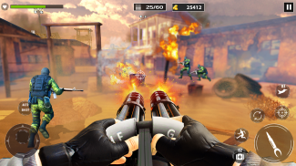 Machine Gun Commando Missions 2019 : Guns Games screenshot 0