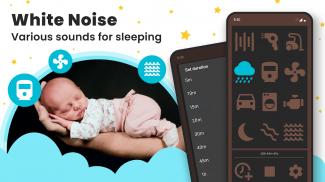 White Noise: Baby Sleep Sounds screenshot 3