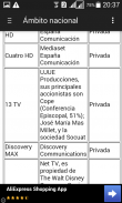 Televisions of Spain - List screenshot 3