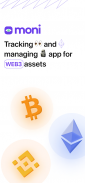 Moni cryptocurrency portfolio screenshot 0