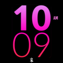 Rose Pink Large Watch Face Icon