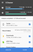 CCleaner - Cleaner Boost Nettoyage téléphone RAM screenshot 9