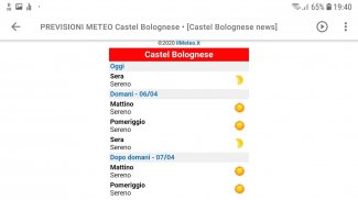 CastelBolognese news screenshot 1