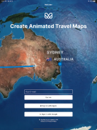 Mult.dev: Animated Travel Maps screenshot 0