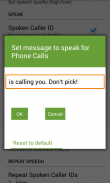 Who's Calling Me ? (Caller, SMS and App Announcer) screenshot 5