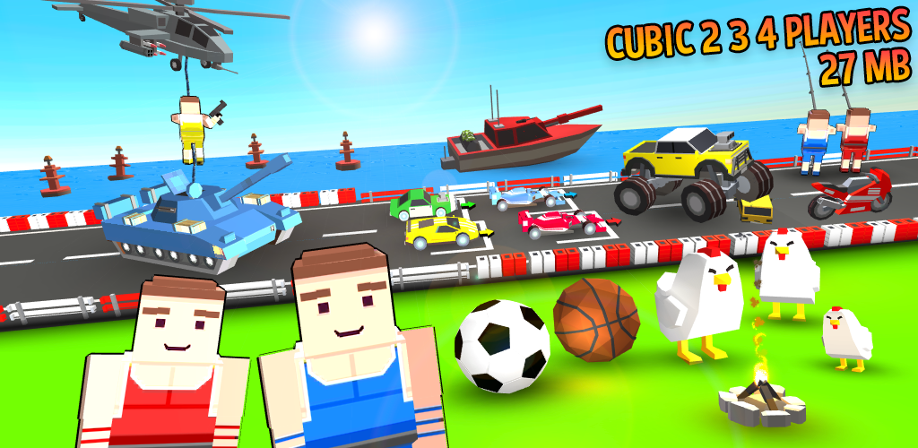 Cubic 2 3 4 Player Games - APK Download for Android