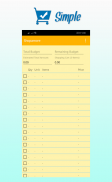 Shopamore + : Shopping List and Budget Calculator screenshot 2