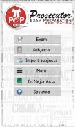 PEP-App Prosecutor Exam Preparation Application screenshot 3