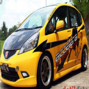 Modification of Honda Jazz Airbrush screenshot 2