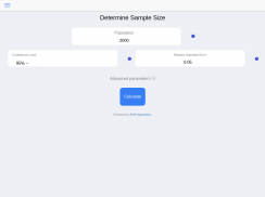 Sample Size Calculator screenshot 0