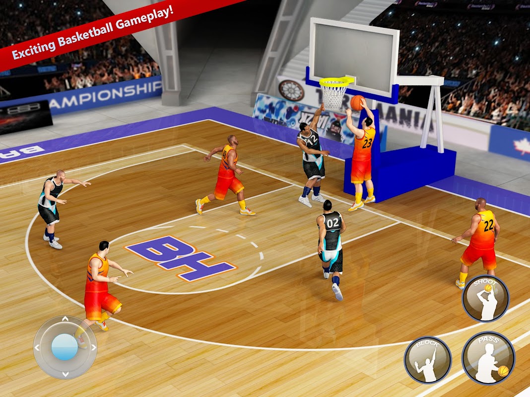 Basketball Game Hoop Stars