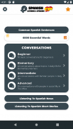 Learn Spanish - Listening and Speaking screenshot 4